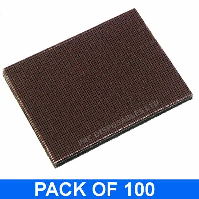 100 X Griddle Cleaner Mesh Screens For Heavy Duty Cleaning On BBQ Ovens Grills • £34.95