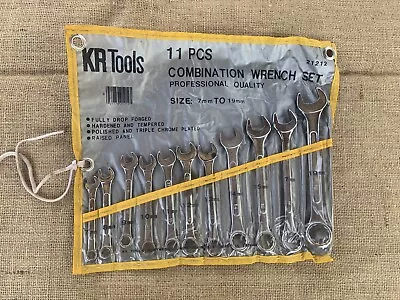 Vintage KR Tools  11  Piece Metric Combination Wrench Set • $19.99