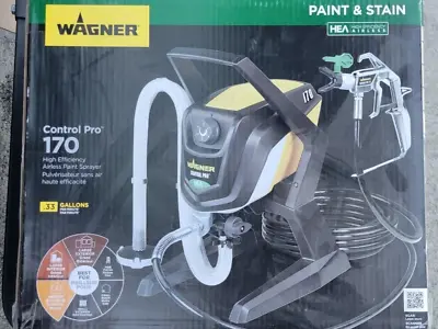 WAGNER Control Pro 170 High Efficiency Airless Sprayer (0580001) • $220