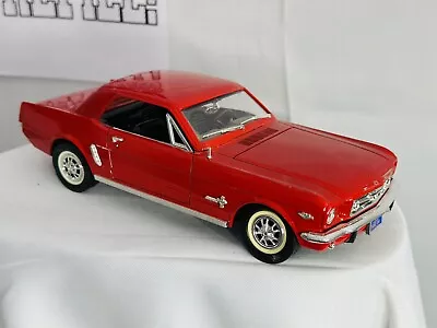 Mira 1964 1/2 Ford Mustang Red 1:18 Scale Diecast • $24.99
