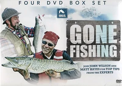 GONE FISHING - JOHN WILSON'S DREAM FISHING & MATT HAYES GREATEST CATCHES 4 DVDs • £5.99