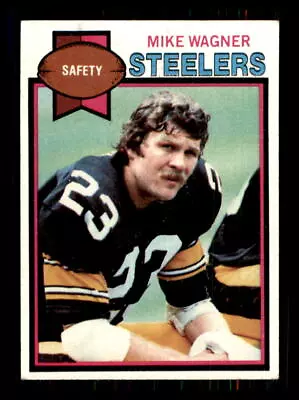 1979 Football Topps Mike Wagner Pittsburgh Steelers #165 2 • $1.49