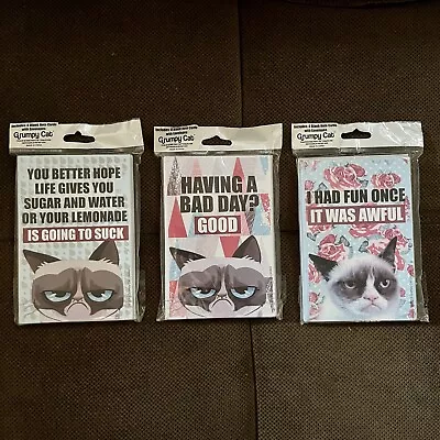 3 Packs Of Grumpy Cat Note Cards • $15