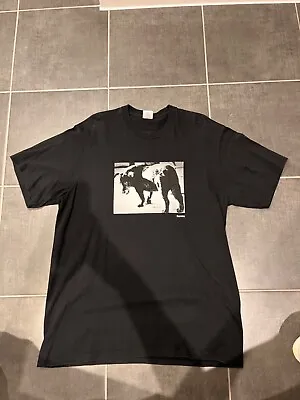 SUPREME X DAIDO MORIYAMA Dog T-shirt -BLACK - L - Excellent Condition • £75