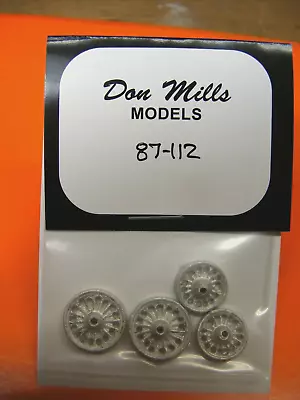 Circus Sunburst Wheel Set 1/87 Scale  By Don Mills Models (36  & 48  Wheels) • $3.25