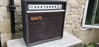 Wem Dominator 30 Reverb Vintage Guitar Amplifier Valve Tube 15  Speaker Watkins • £43