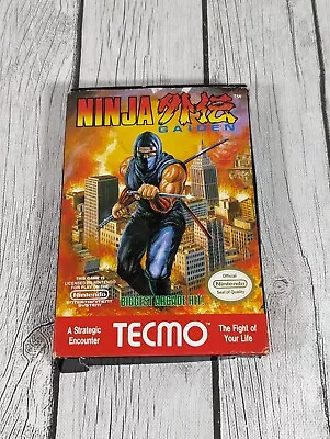 Mint Ninja Gaiden Nintendo NES 1989 Complete In Box CIB With Poster’s • $215.99