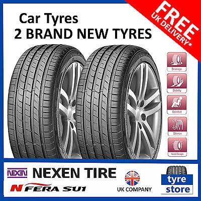 2x New 225 40 18 Nexen NFERA SU1 92Y XL 225/40R18 225 40 18 (2 TYRES) MID RANGE • £149.95