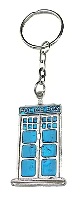 Tardis Key Ring Keyring Blue Police Box • £3.99