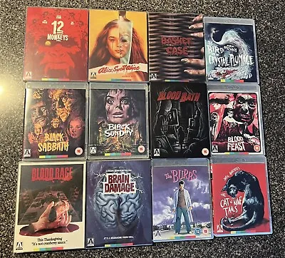 Arrow Video Horror Blu-rays OOP RARE - READ DESCRIPTION!!!! • $30