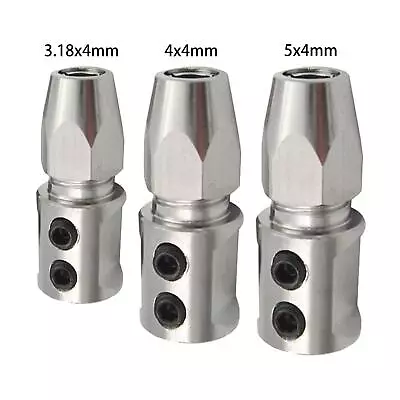 Flex Collet Coupler 4mm Shaft Flexible Coupling Adapter For RC Boats Accessory • £6.35