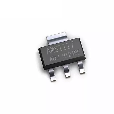 100PCS AMS1117 AMS117-ADJ AMS1117-ADJADJ 1A Voltage Regulator SOT-223 NEW  • $6.82