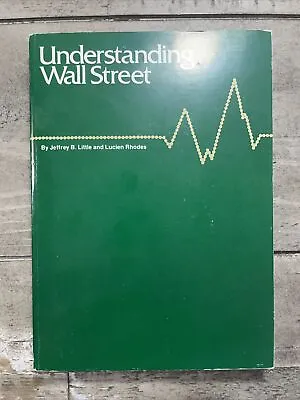 1980 Vintage Stock Market Book  Understanding Wall Street  • $20