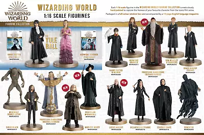 HARRY POTTER WIZARDING WORLD FIGURINES - EAGLEMOSS - Brand New Boxed + Magazine • $21.89