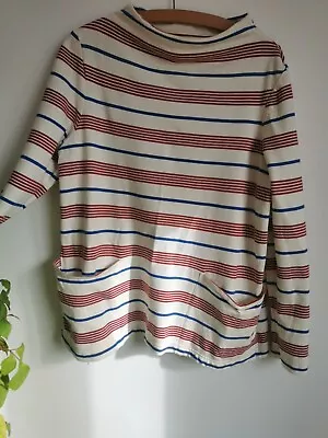 £0.99 • Buy Ladies Seasalt Size 12 Top Cotton In Good Condition Sailor Type