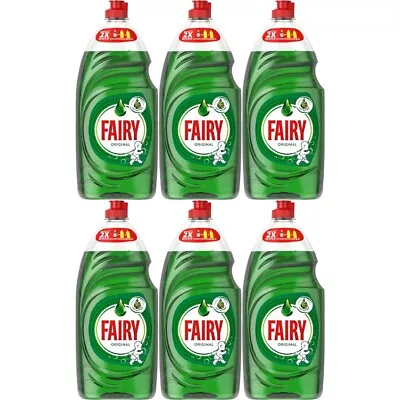 Fairy Washing Up Liquid Original 1015ML X 6 • £28.05