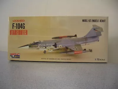 Hasegawa 1/72 Lockheed F-104G Starfighter-Sealed • $9.95