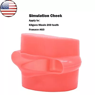 Dental Typodont Soft Rubber Simulation Cheek Removable Fit Standard Teeth Model • $13.59