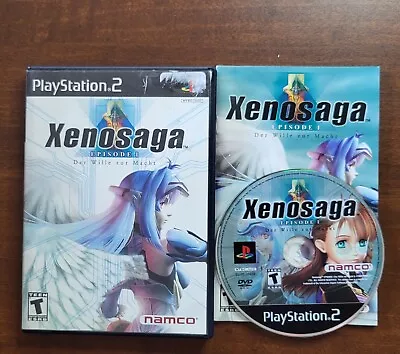 Xenosaga: Episode I (Sony PlayStation 2 2004) PS2 CIB Complete TESTED • £21.27