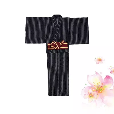 1PC Samurai Uniform Vintage Mens Kimono Men Japanese Pajamas Samurai Yukata • £33.22