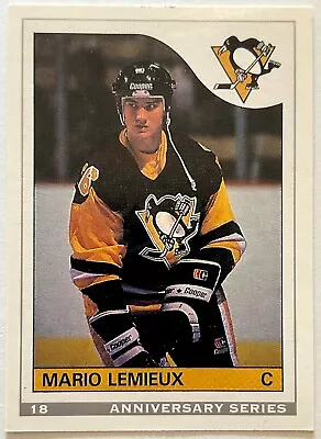 1992-93 O-pee-chee 25th Anniversary Series Mario Lemieux  Rookie Reprint #18 • $2.18