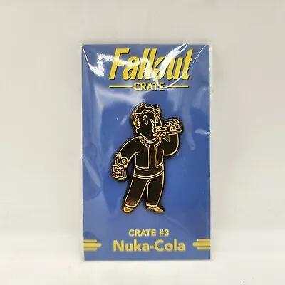 Fallout 4 76 2 3 New Vegas Crate # 3 Nuka Cola Pin Xbox One PS4 • £38