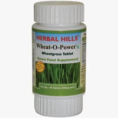 $22.91 • Buy Herbal Hills Wheatgrass Tablets (60 Tablets) LONG EXPIRY