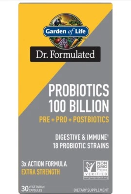 $34.96 • Buy Dr. Formulated Probiotics 100 Billion By Garden Of Life, 30 Count