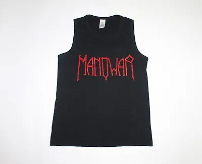 Manowar Shirt Heavy Metal Band Men's Tank Top Tee Medium • $55.60