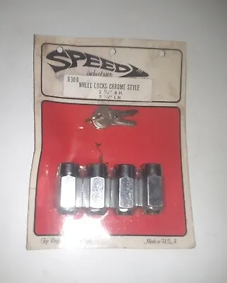 Vintage NORS Speed Locking Lug Nuts Key Style For Wheels 7/16 LH RH Mopar Dodge • $25