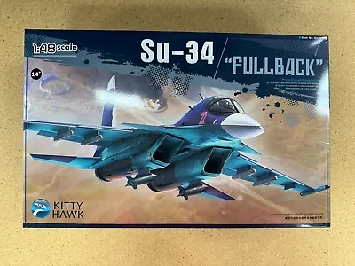 Kitty Hawk Plastic Model 80141 Su-34 Fullback 1:48 Scale DISCONTINUED • $135