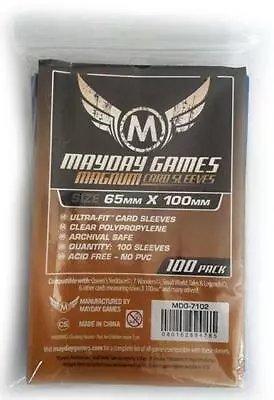 Mayday - Magnum Copper  7 Wonders  Card Sleeves - Blue 100ct - New • £4.53