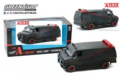 Greenlight 1/18 The A Team 1983 GMC Vandura (Weathered Ver. W/Bullet Holes)13567 • $99.99