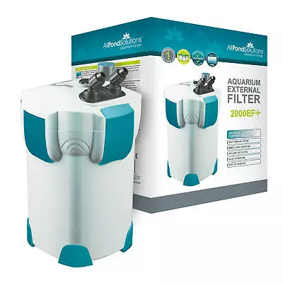 Aquarium Fish Tank External Filter - Optional 9w UV Steriliser + Media EF Models • £84.99