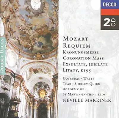 Wolfgang Amadeus Mozart - Mozart: Requiem Etc... CD (1994) Audio Amazing Value • £3