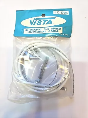 Nos 3-5 Speed Universal Cable Vista #12-17645: Made In Japan / White Housing • $40