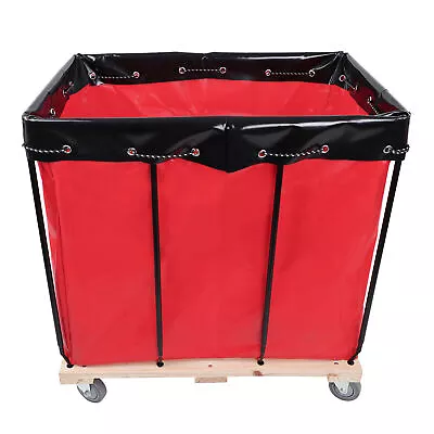 Clearance-BISupply Laundry Basket Truck - 400lb Cap Rolling Laundry Cart • $155