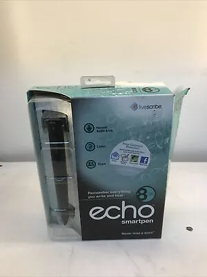 Livescribe Echo Recording Smart Pen 8GB Untested • $49.99