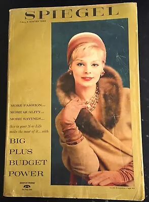 Vintage Rare Spiegel Fall Winter Catalog 1959 • $28