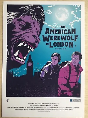 £20 • Buy An American Werewolf In London Poster A3