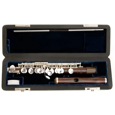 Brand New PHILIPP HAMMIG PICCOLO - 650/3 - PALISSANDER W/Reform Wave Head Joint • $4995