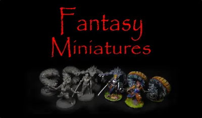 Fantasy Miniatures - 28mm -  DnD Frostgrave Painting • £1.59