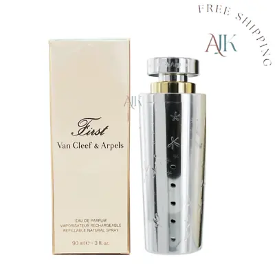 First By Van Cleef & Arpels 3 Oz / 90 Ml Edp Recharageable Spray Perfume Women • $124