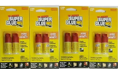 Lot Of 4 MULTI USE SUPER GLUE - The Original - 2 Pack - USA Seller BRAND NEW • $14.99