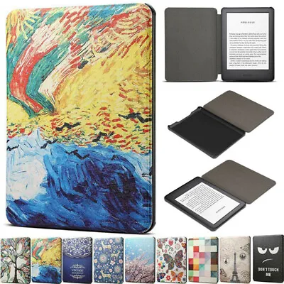 $13.99 • Buy For Amazon Kindle Paperwhite 11th Gen 6.8  2021 Smart Leather Painted Case Cover