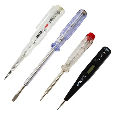 4 X JAK Mains Circuit Tester Voltage Pen Electrical Test Screwdriver Safe Set • £3.95