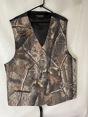 Vest Men’s Size 50 Camouflage Tuxedo Vest  Mens By The Sportsman Company Size 50 • $35