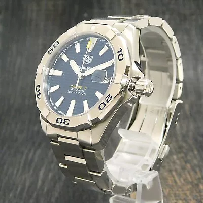 TAG Heuer AQUARACER CALIBRE WBD2112.BA0928 S. Steel AT Men's Watch #W380 Rise-on • $1184.25