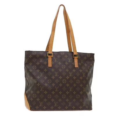 LOUIS VUITTON Monogram Cabas Mezzo Tote Bag M51151 LV Auth Rd5798 • $340