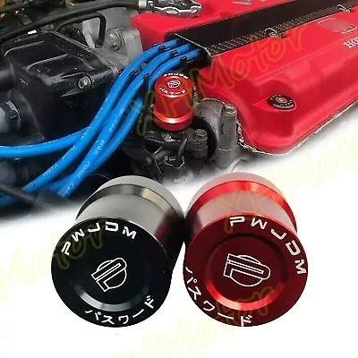 RED Solenoid Valve Cover For Honda Accord Civic Prelude B D H-Series VTEC Engine • $8.88